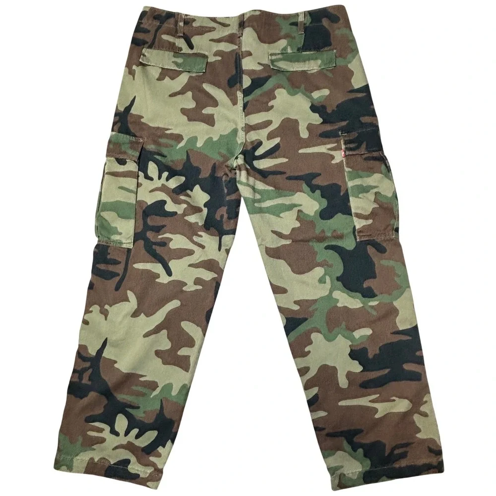 Levis Men XX Cargo Straight Leg Camo Pant W40 L30 Excellent Condition A7364-0014